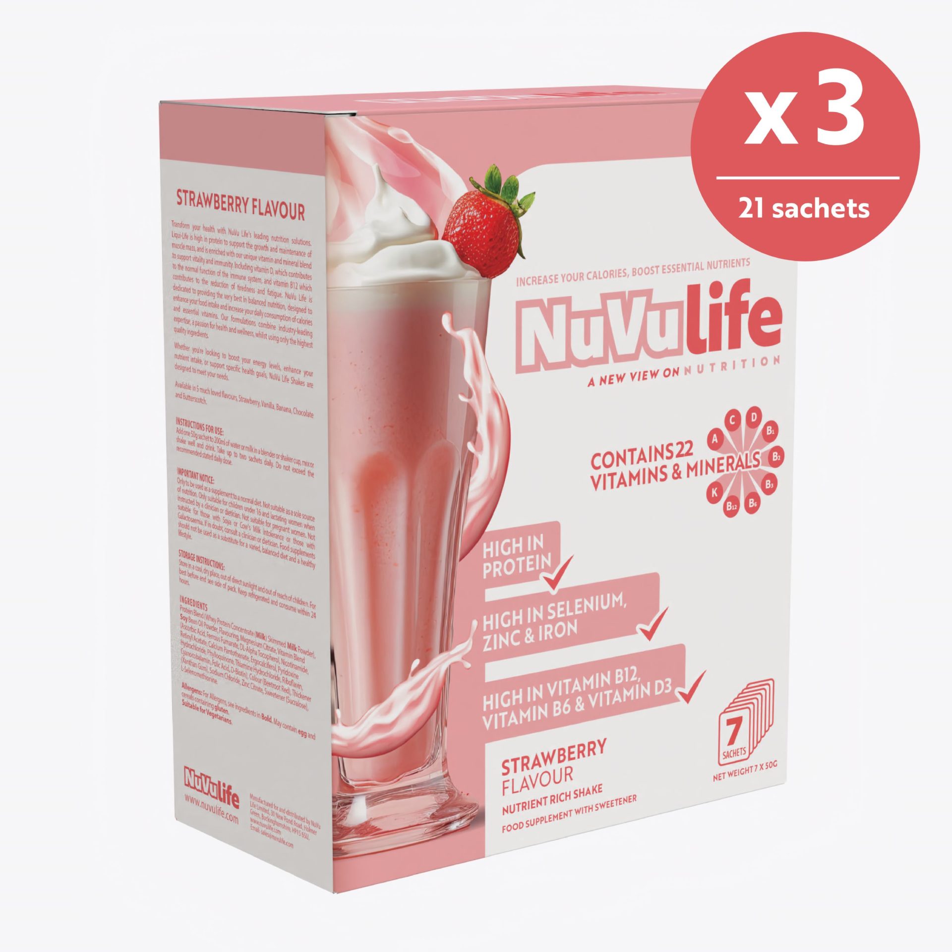 21 x 50g Banana Shake