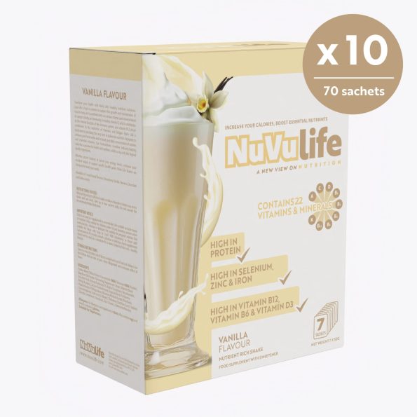 70 x 50g Vanilla Shake